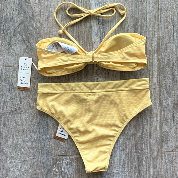 🔥🔥BILLABONG - SUNDIPPED BANDEAU RISE BIKINI🔥🔥 - Picture 8 of 10